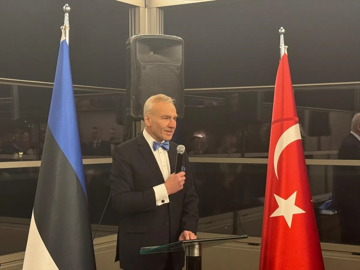 Estonya’nın bağımsızlığının 35. yılı Ankara’da kutlandı Estonya’nın bağımsızlığının 35. yılı Ankara’da kutlandı