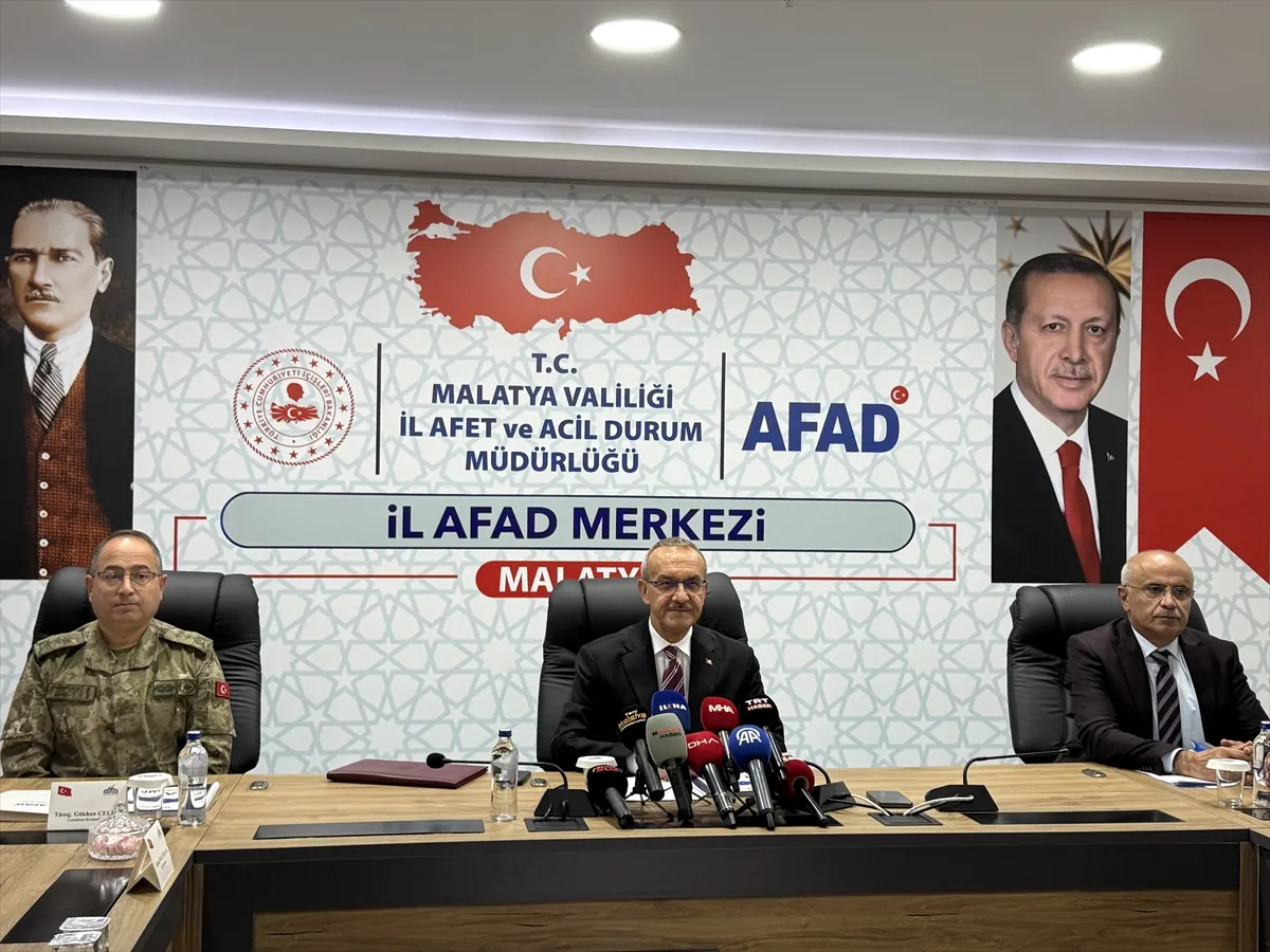 Malatya’da İl Afet ve Acil Durum Koordinasyon Toplantısı düzenlendi Malatya’da İl Afet ve Acil Durum Koordinasyon Toplantısı düzenlendi