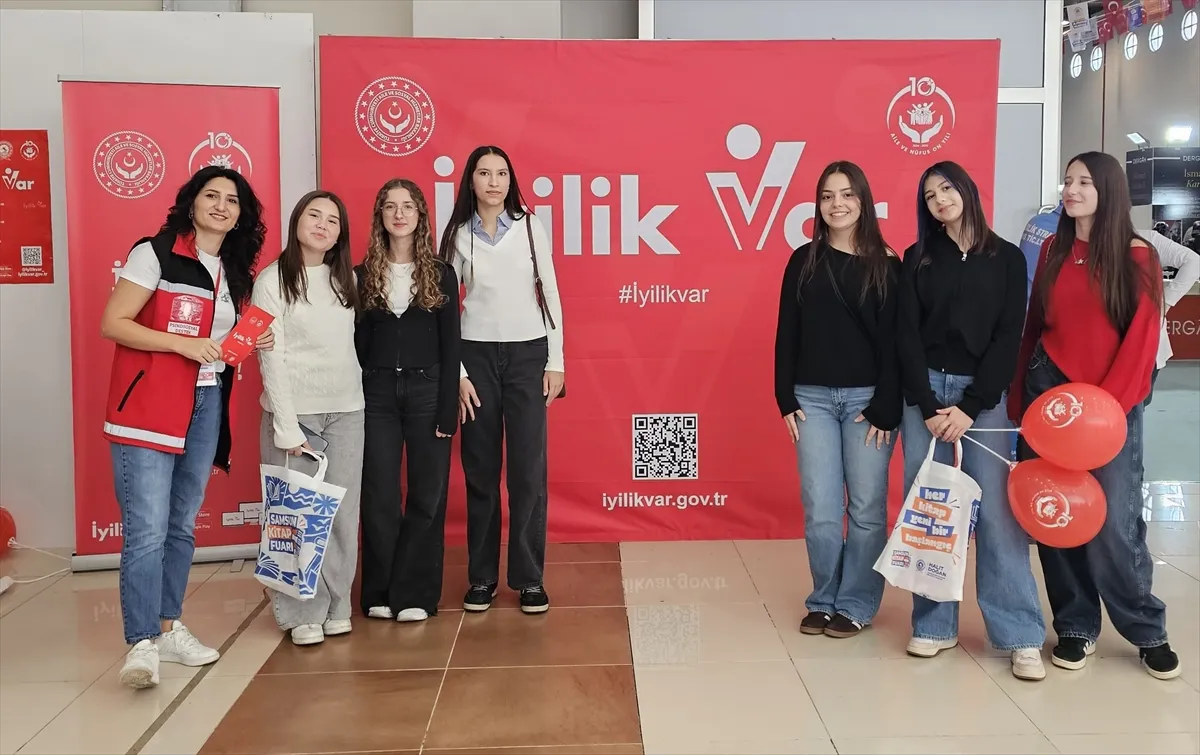 İyilik Var Platformu Samsun Kitap Fuarı’nda tanıtıldı İyilik Var Platformu Samsun Kitap Fuarı’nda tanıtıldı