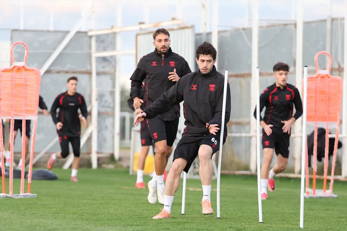 Sivasspor, Pendikspor maçının hazırlıklarını sürdürdü Sivasspor, Pendikspor maçının hazırlıklarını sürdürdü