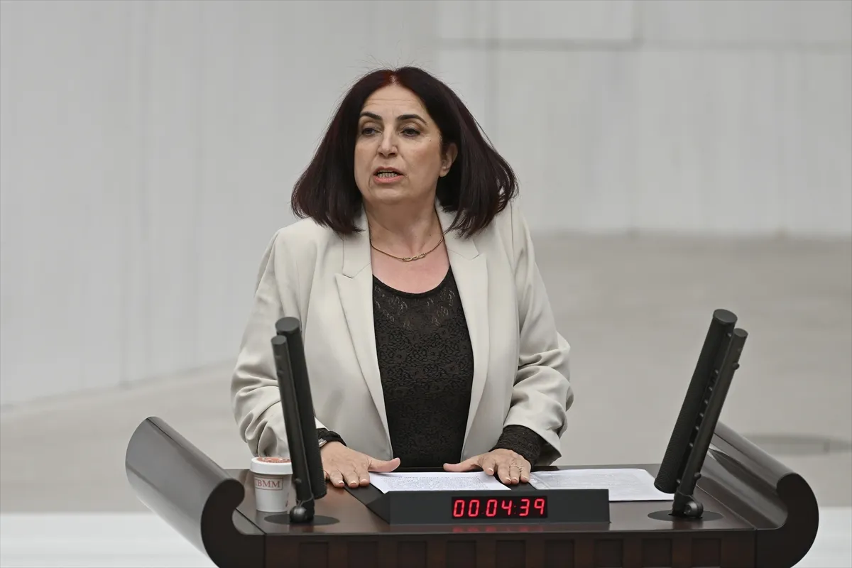 DEM Partili Çelenk, TBMM Genel Kurulu’nda konuştu DEM Partili Çelenk, TBMM Genel Kurulu’nda konuştu