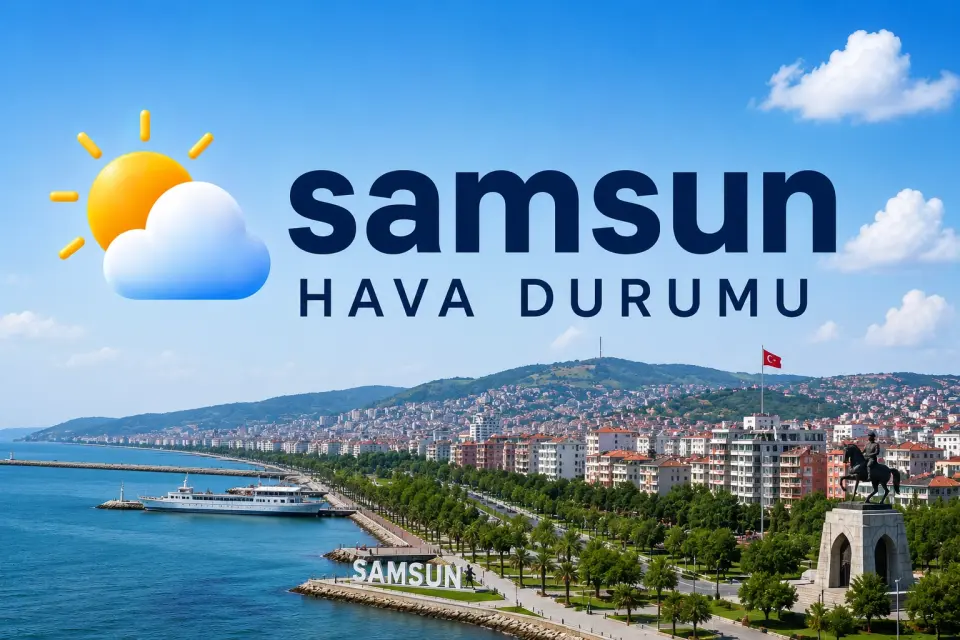 Samsun’da bugün hava çok bulutlu: En yüksek 21 derece - 22.10.2026 Samsun’da bugün hava çok bulutlu: En yüksek 21 derece - 22.10.2026